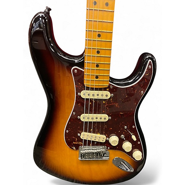Used Fender American Ultra Luxe Stratocaster 2 Color Sunburst Solid Body Electric Guitar