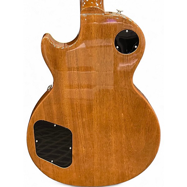 Used Gibson Les Paul Standard Black Cherry Solid Body Electric Guitar