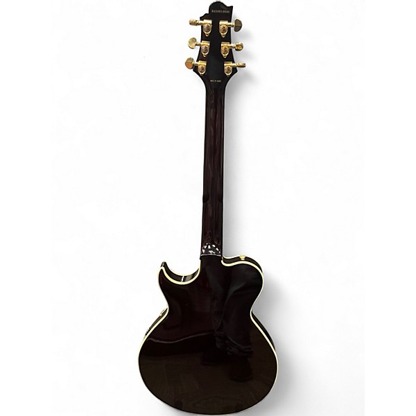 Used Samick HJ650 Natural Hollow Body Electric Guitar