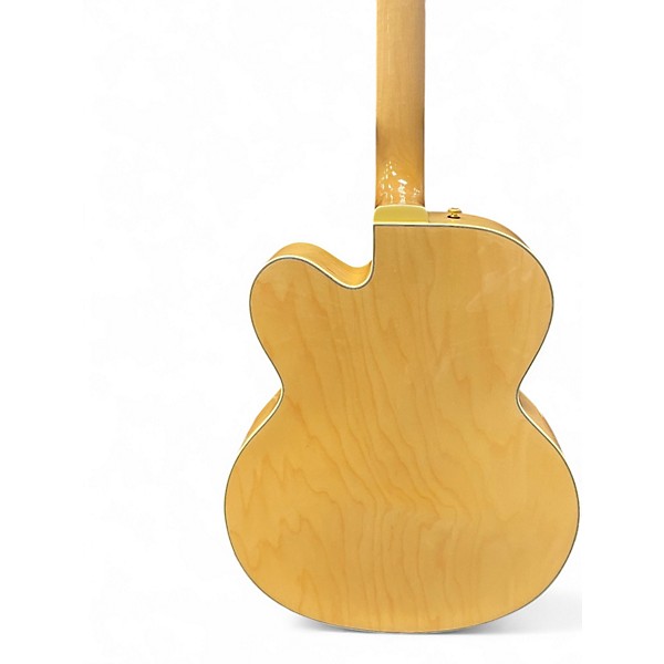 Used Samick HJ650 Natural Hollow Body Electric Guitar