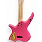 Used Valravn garm Pink Solid Body Electric Guitar