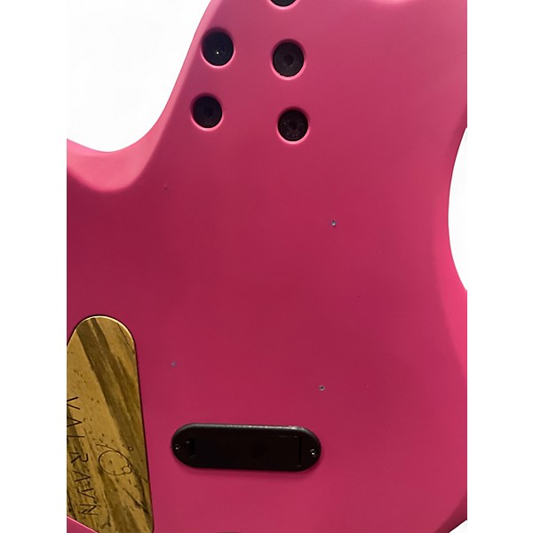 Used Valravn garm Pink Solid Body Electric Guitar