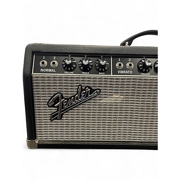 Used Fender 1965 Reissue Deluxe Reverb 22W head Tube Guitar Amp Head