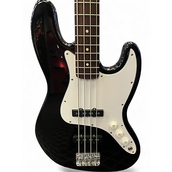Used Fender Standard Jazz Bass Black Electric Bass Guitar