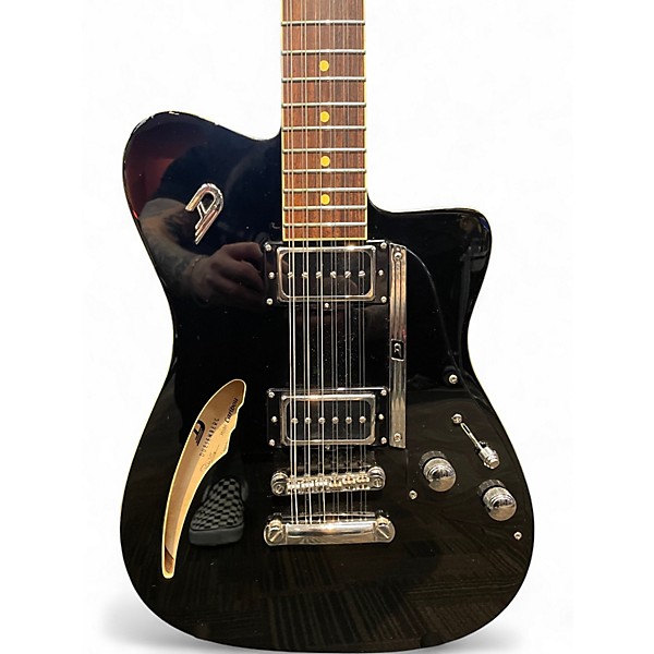 Used Duesenberg Caribou 12 String Black Solid Body Electric Guitar