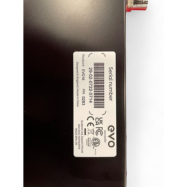 Used Audient evo16 Audio Interface