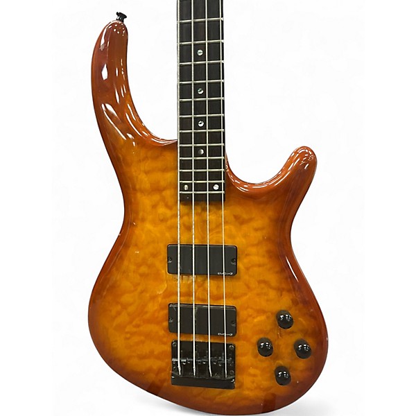 Used Dean Edge Q4 2 Color Sunburst Electric Bass Guitar