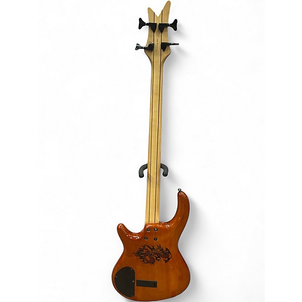 Used Dean Edge Q4 2 Color Sunburst Electric Bass Guitar