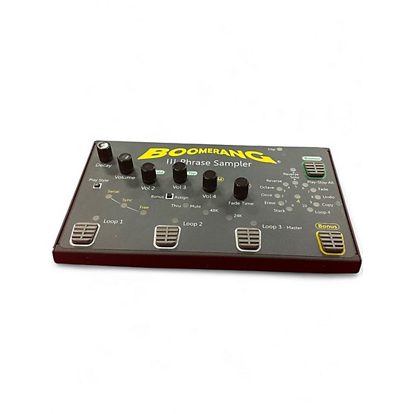 Used Boomerang III Phrase Sampler Pedal