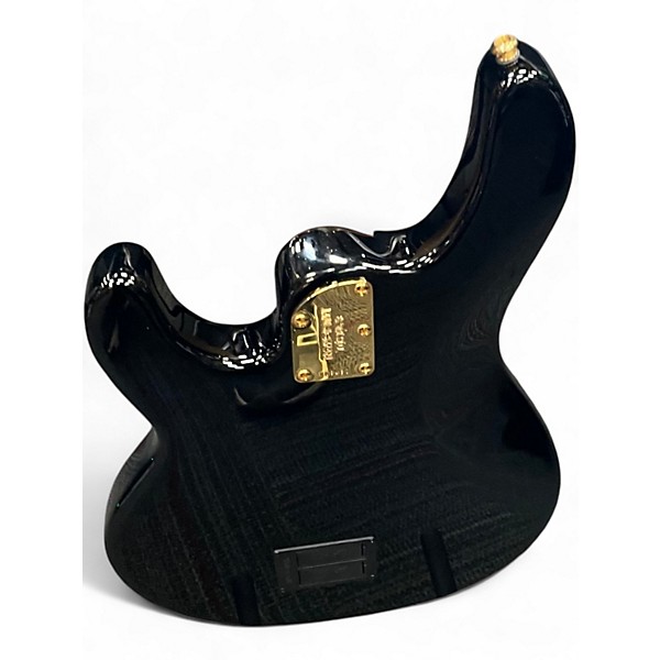 Used Ernie Ball Music Man STINGRAY JACKPOT BLACK AND GOLD Electric Bass Guitar