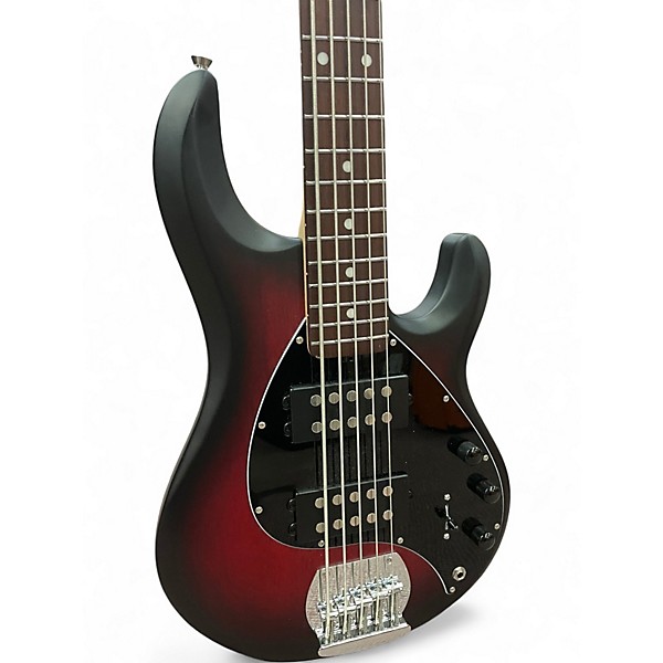 Used Sterling by Music Man Ray5 5 String 2 Color Sunburst Electric Bass Guitar