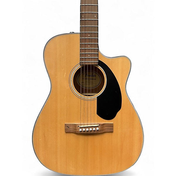 Used Fender CC60SCE Natural Acoustic Electric Guitar