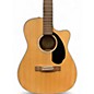 Used Fender CC60SCE Natural Acoustic Electric Guitar