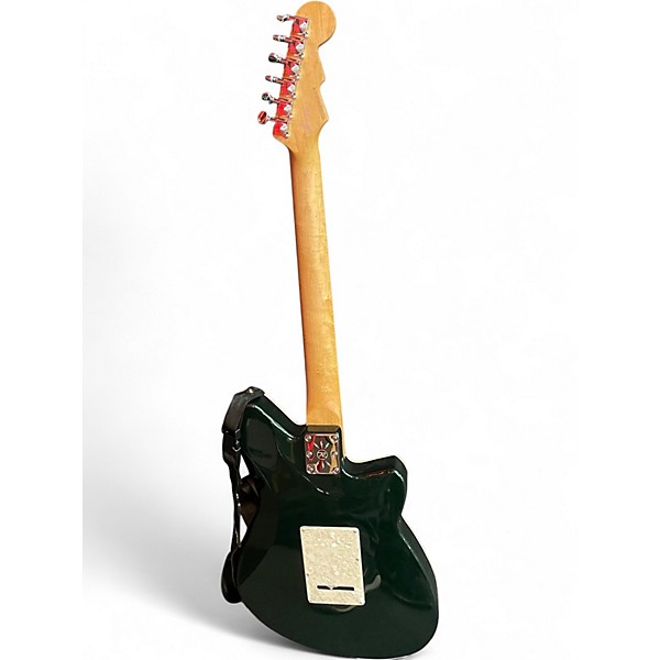 Used Reverend Double Agent W Left Handed Outfield Ivy Solid Body Electric Guitar