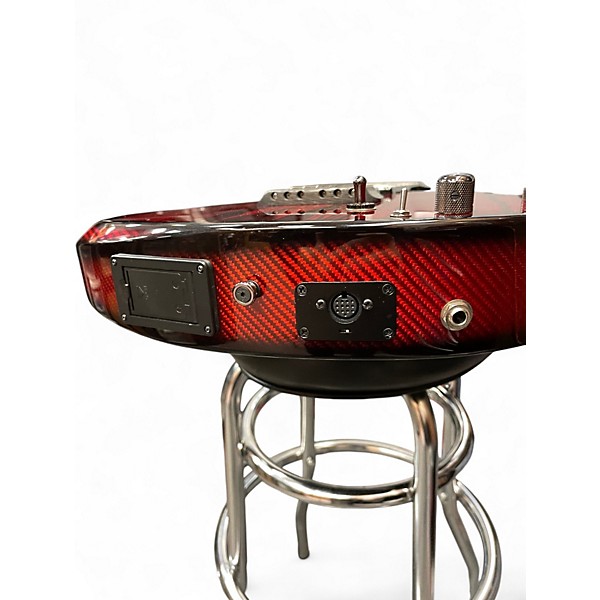 Used 2023 Emerald Virtuo Fire Red Hollow Body Electric Guitar