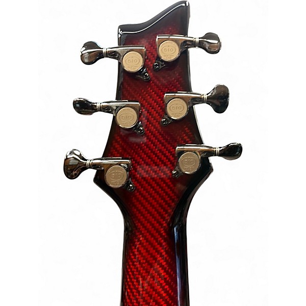 Used 2023 Emerald Virtuo Fire Red Hollow Body Electric Guitar