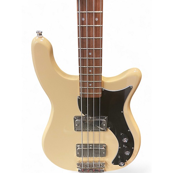 Used Epiphone Embassy Vintage White Electric Bass Guitar