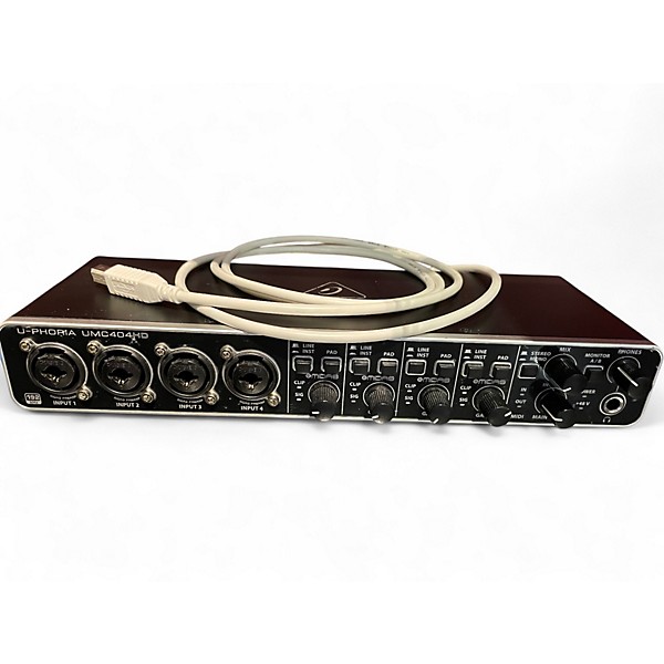 Used Behringer U-Phoria UMC404HD Audio Interface
