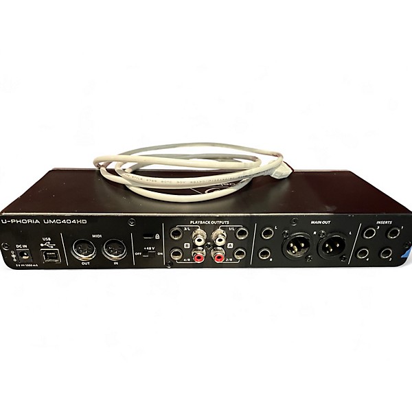 Used Behringer U-Phoria UMC404HD Audio Interface