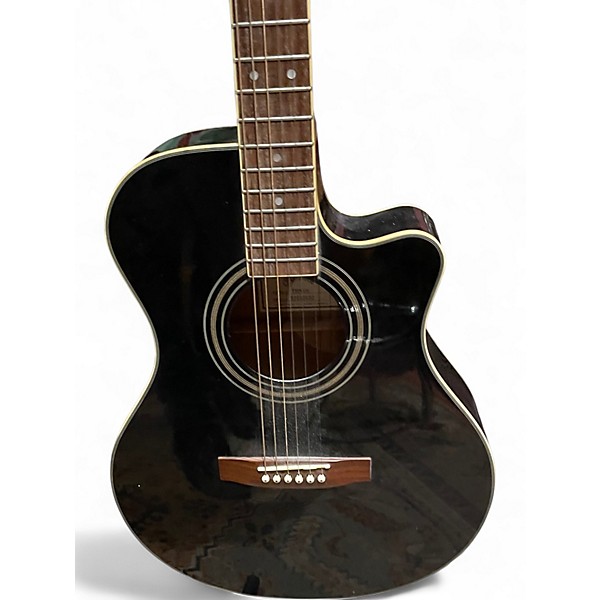 Used SIGMA TBNYB BLACK Acoustic Electric Guitar