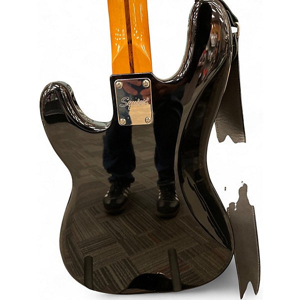 Used Squier Classic Vibe 1970S Precision Bass Black Electric Bass Guitar