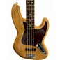 Used Fender Player Jazz Bass Natural Electric Bass Guitar