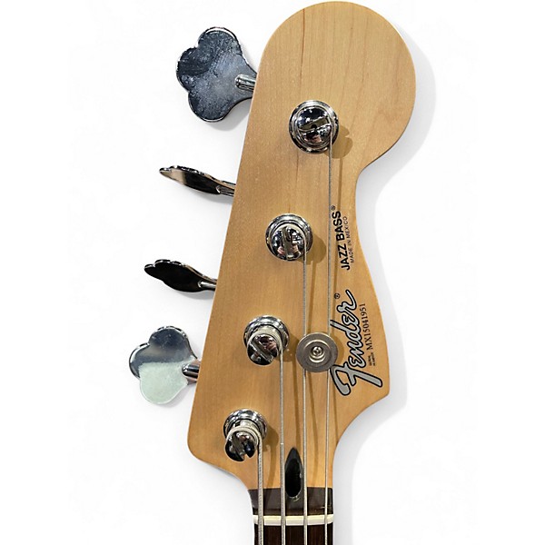 Used Fender Player Jazz Bass Natural Electric Bass Guitar