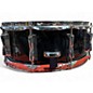 Used Yamaha 5.5X14 Stage Custom Snare Raven Black Drum