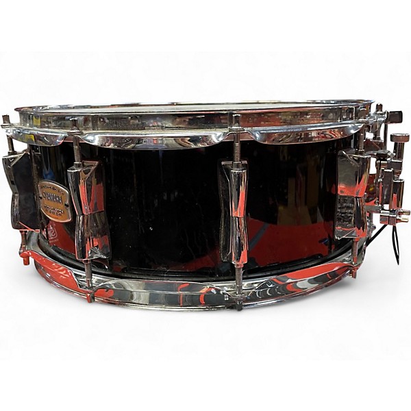 Used Yamaha 5.5X14 Stage Custom Snare Raven Black Drum