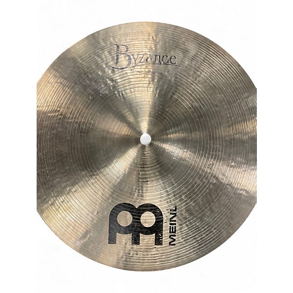 Used MEINL 13in Byzance Medium Hi Hat Pair Cymbal