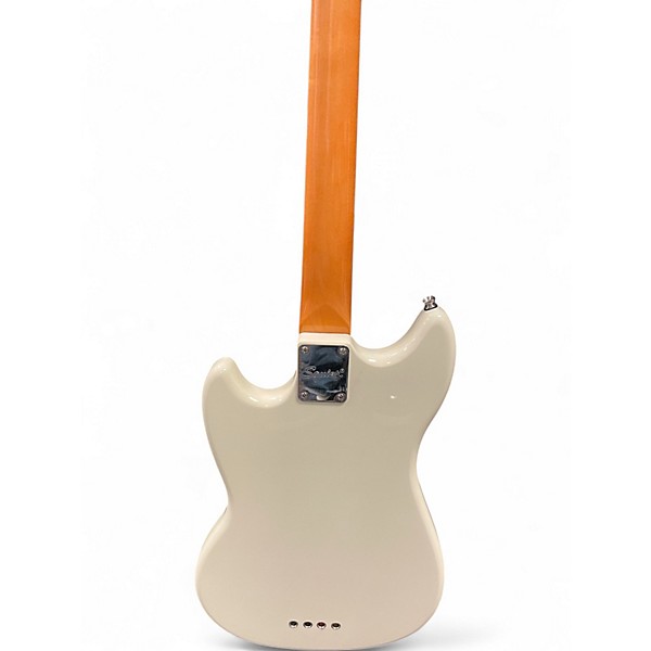Used Squier Classic Vibe 60s Mustang Bass Olympic White Electric Bass Guitar