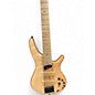 Used Ibanez Premium SR5FMDX2 5-String Natural Electric Bass Guitar