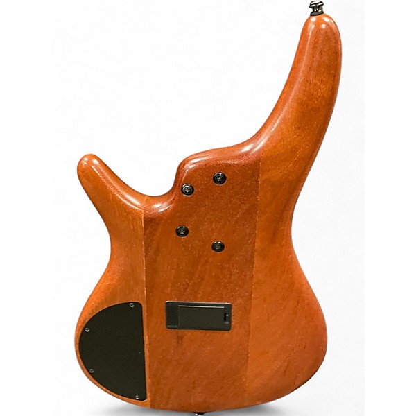 Used Ibanez Premium SR5FMDX2 5-String Natural Electric Bass Guitar