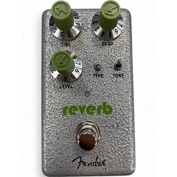 Used Fender Hammertone Reverb Effect Pedal