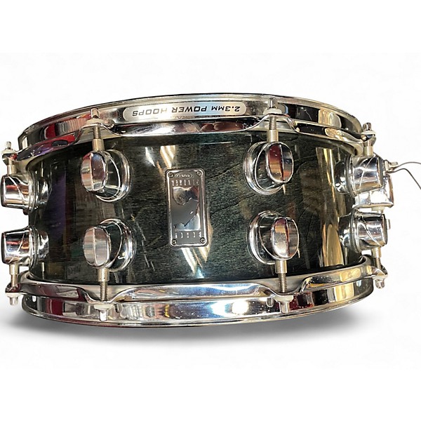 Used Mapex 5.5X14 Black Panther Premium Snare green Drum