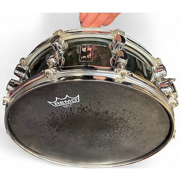 Used Mapex 5.5X14 Black Panther Premium Snare green Drum