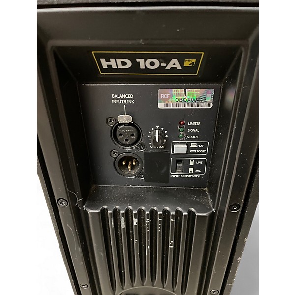 Used RCF HD 10A Powered Speaker