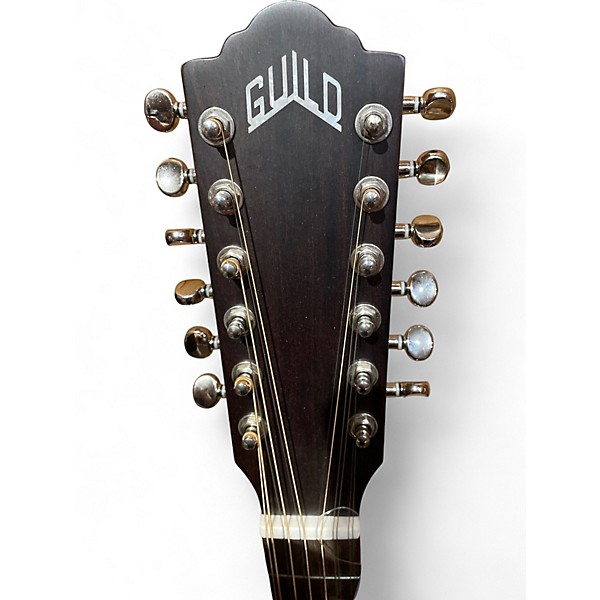 Used Guild F2512E NATURAL 12 String Acoustic Electric Guitar