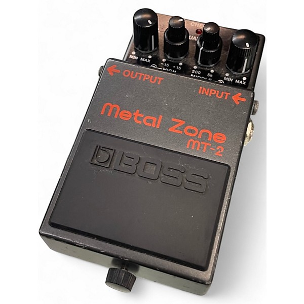 Used BOSS MT2 Metal Zone Distortion Effect Pedal