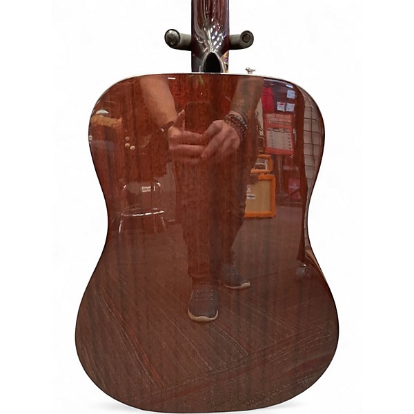 Used Fender CD-60S All-Mahogany Natural Acoustic Guitar