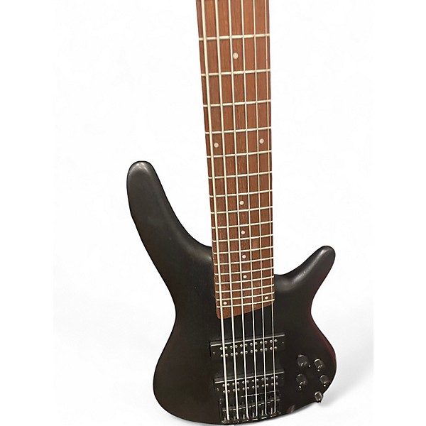 Used Ibanez SR306 Black Electric Bass Guitar