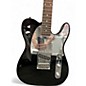 Used Squier Standard Telecaster Black and Chrome Solid Body Electric Guitar