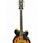 Used Vintage VSA500SB 2 Tone Sunburst Hollow Body Electric Guitar thumbnail