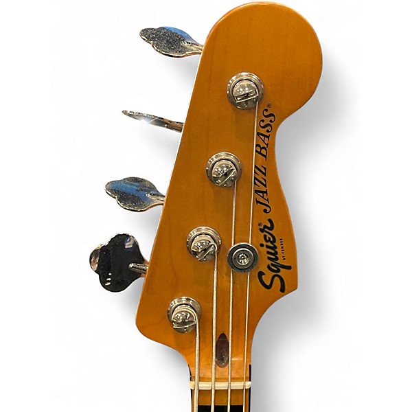 Used Squier Classic Vibe 70s Jazz Bass Natural Electric Bass Guitar