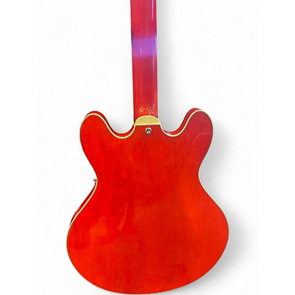 Used Eastman T386RD Cherry Hollow Body Electric Guitar