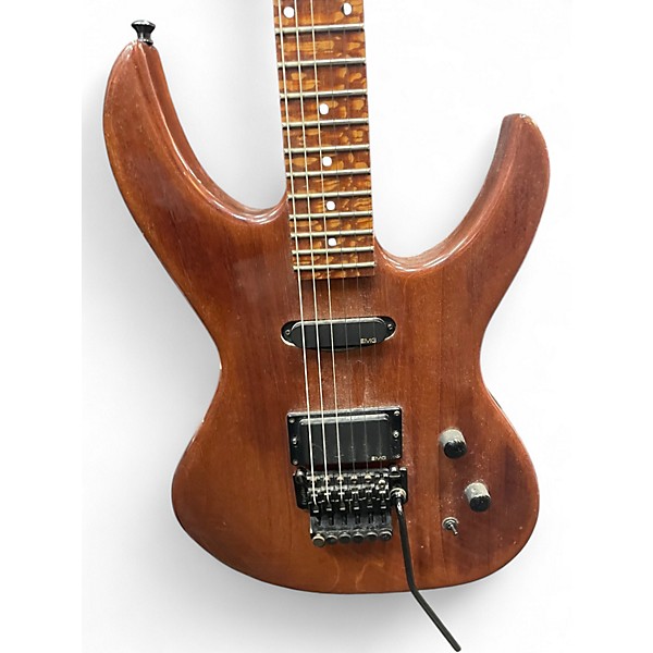 Used Frenz Guitar Natural Solid Body Electric Guitar
