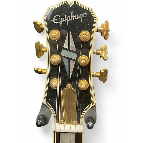 Used Epiphone 50th Anniversary 1960 Les Paul Black Solid Body Electric Guitar