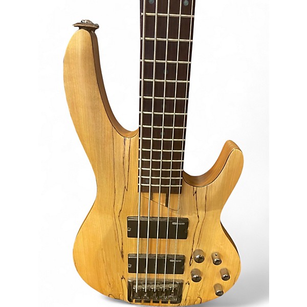 Used ESP B205 5 String NATURAL Electric Bass Guitar