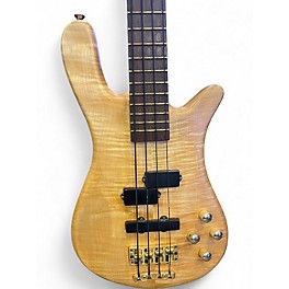 Used Warwick Streamer LX 4 String Natural Electric Bass Guitar
