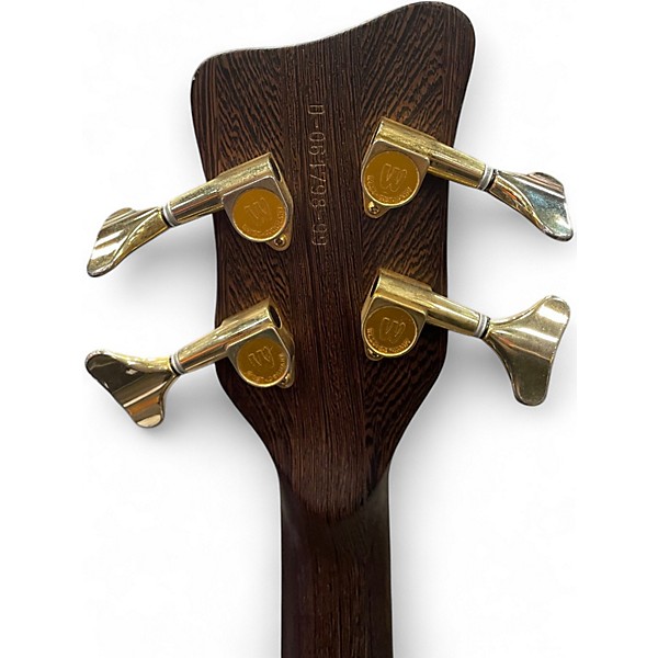 Used Warwick Streamer LX 4 String Natural Electric Bass Guitar